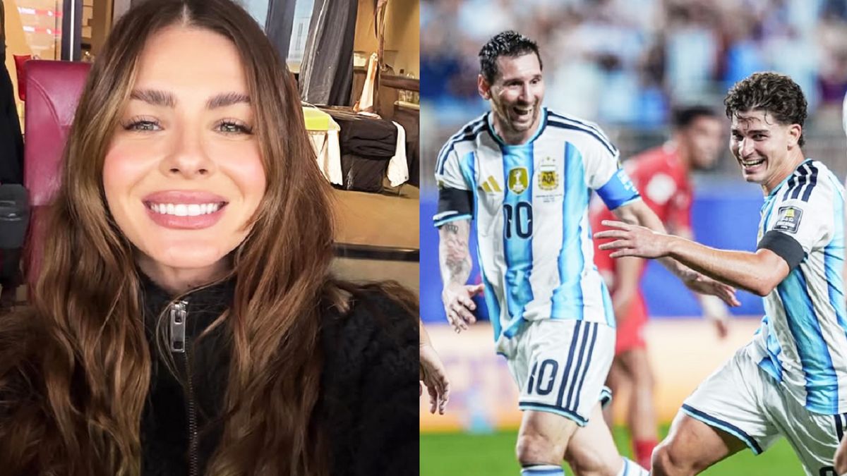 El video con la eufórica reacción de la China Suárez tras la victoria de Argentina ante Suiza: Sufrir