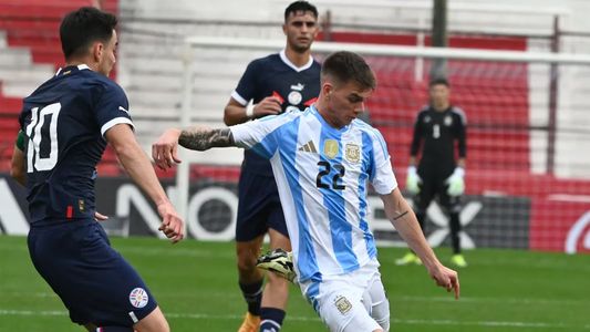 Amistoso internacional: la Selección Argentina Sub-23 venció a Paraguay