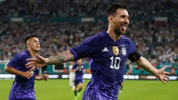 Lionel Messi, capitán de la Selección Argentina. Lionel Messi, capitán de la Selección Argentina.