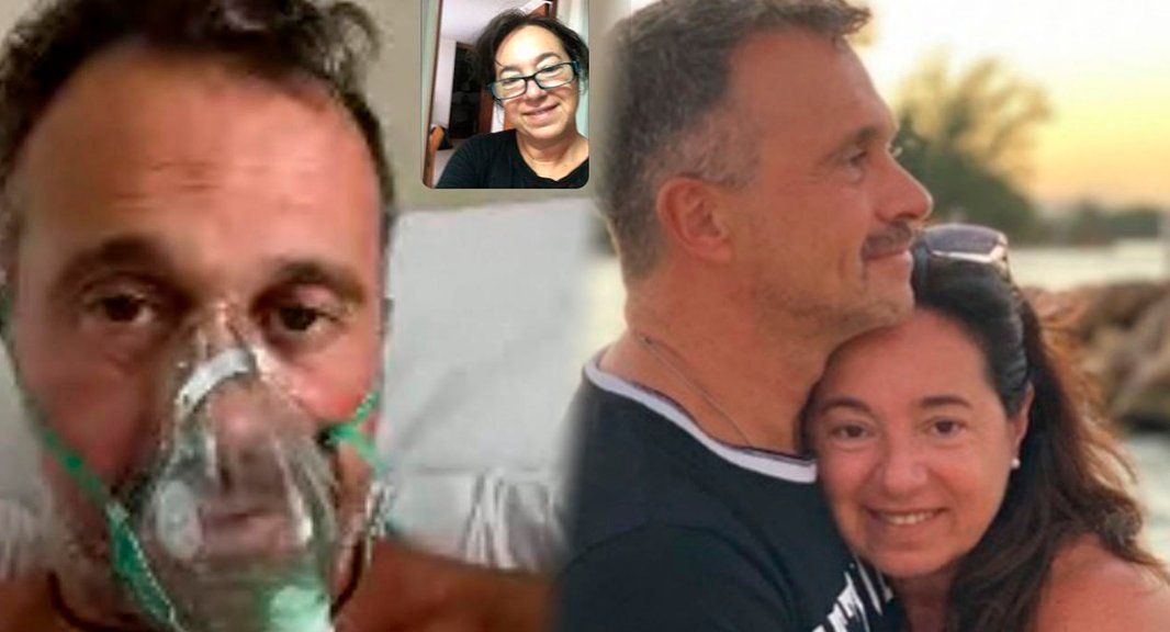 Sergio Lapegüe pasó una buena noche, confirmó su esposa, Bochi