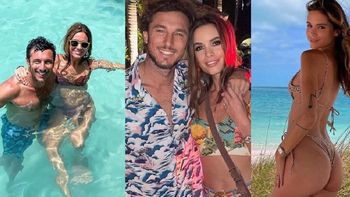 La paradisíacas vacaciones de Pico Mónaco y Diana Arnopoulos en las Bahamas