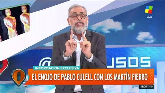 Rial y Ventura, lejos de la reconciliación: La ironías del conductor de Intrusos por los Martín Fierro