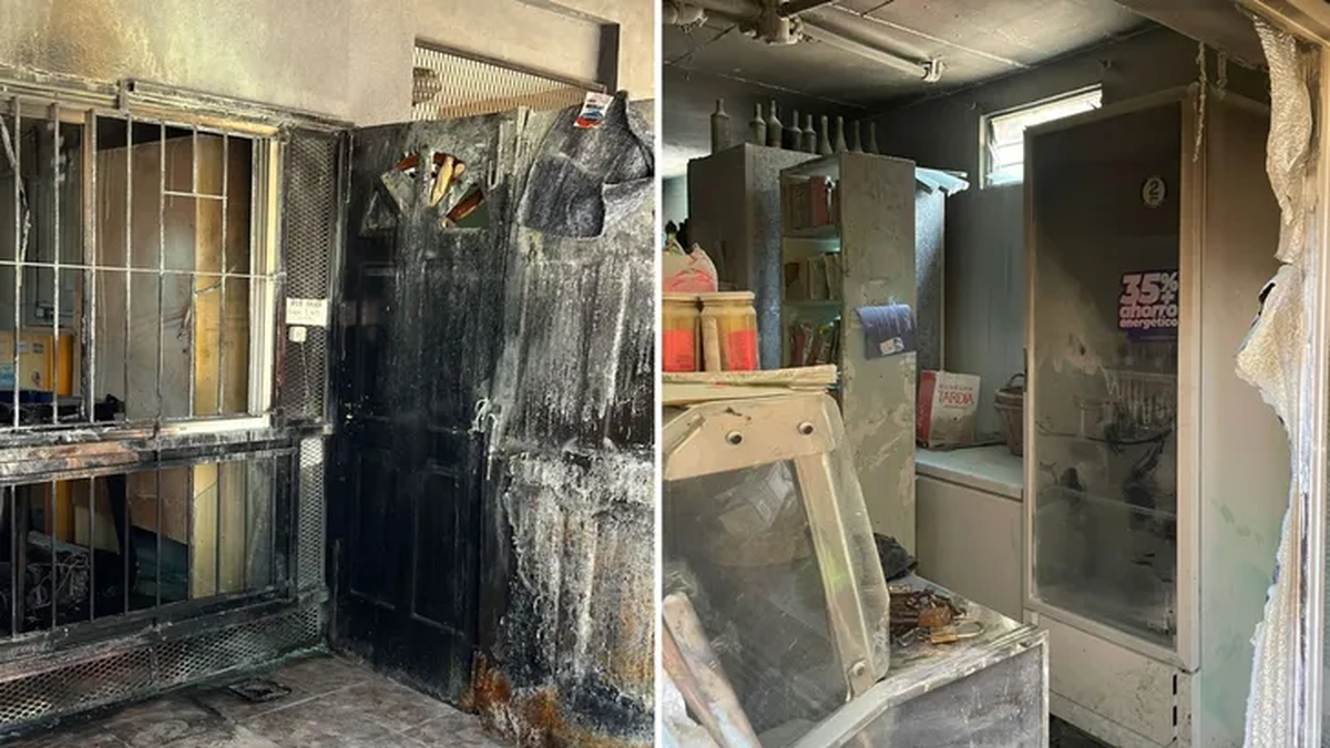 sans-serif; background-image: initial; background-position: initial; background-size: initial; background-repeat: initial; background-attachment: initial; background-origin: initial; background-clip: initial;>Un hombre incendió unalmacén en Lomas de Zamora porque le sacaba clientes. (Foto:gentileza La Unión)