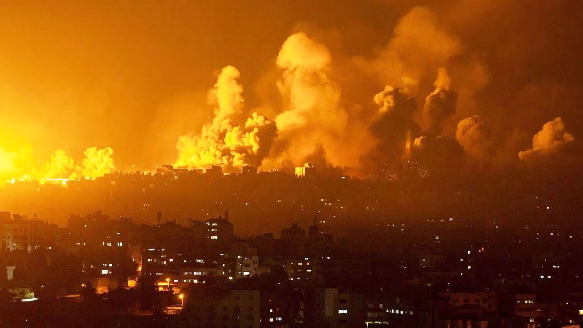 Israel ya lanzó más de 1.000 cohetes en su represalia contra la Franja de Gaza (Foto: gentileza The Times of Israel).