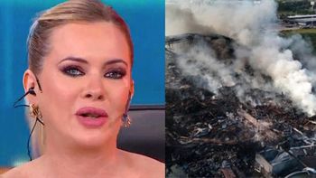 El drama que atravesó Alejandra Maglietti tras el incendio que destruyó la fábrica de su pareja