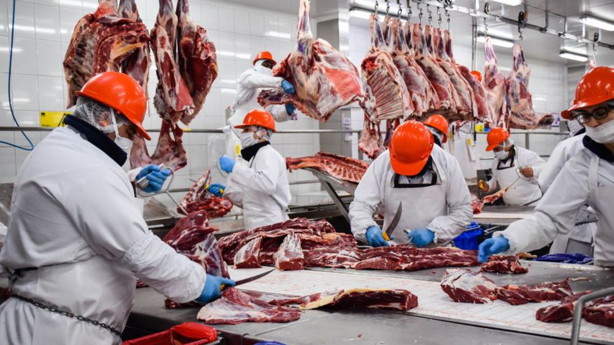 Las exportaciones de carne vacuna cayeron 10% en 2021.