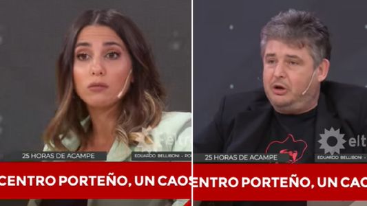 Cinthia Fernández cruzó a Gabriel Shultz: A mí no me conchetees