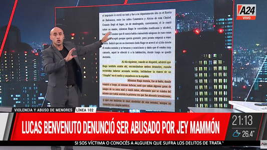 Esteban Trebucq dio detalles de la denuncia por abuso sexual contra Jey Mammon