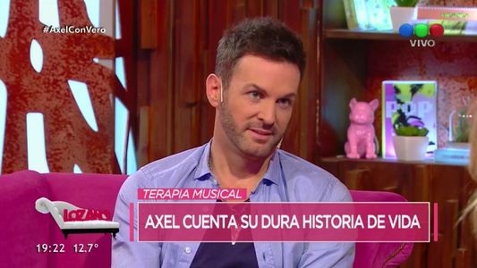 Axel: Fui el único de mis hermanos que no pudo cagar a trompadas a mi papá