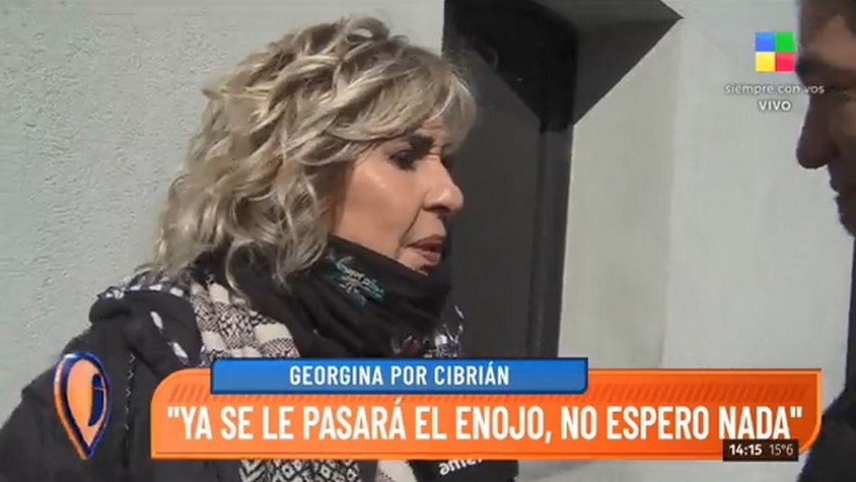 "Ya se le pasar&aacute;, no espero nada" dispar&oacute; Georgina Barbarossa sobre su pelea con Pepe Cibri&aacute;n.&nbsp;