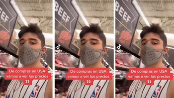 Julián Serrano fue de compras a un supermercado en Miami y analizó los precios en dólares