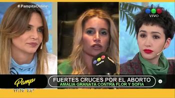 Amalia Granata, contra Florencia Peña y Sofía Gala por el aborto legal