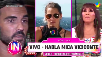 Mica Viciconte se metió en la nueva guerra judicial de Nicole Neumann y Poroto Cubero