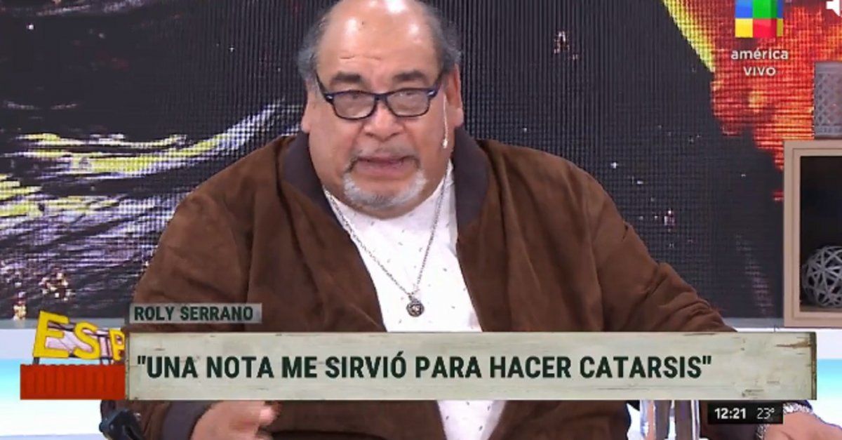 El ángel que salvó a Roly Serrano de tirarse a un río