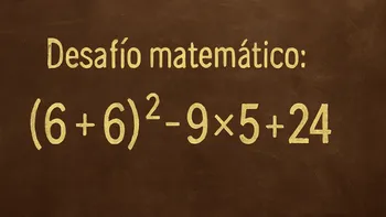 Desafío matemático: la cuenta parece fácil, pero muchos cometen un error frecuente