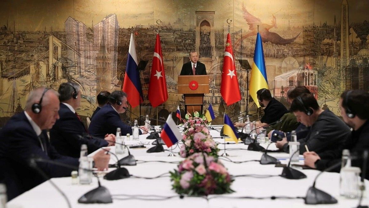 Las negociaciones entre las delegaciones de Rusia y Ucrania en Estambul