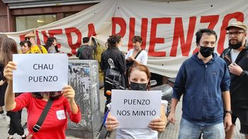 El cine reclama: represión en protesta frente al INCAA. (Foto: redes sociales)