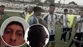 Nunca visto: jugadores le robaron el celular a un periodista y quedaron escrachados