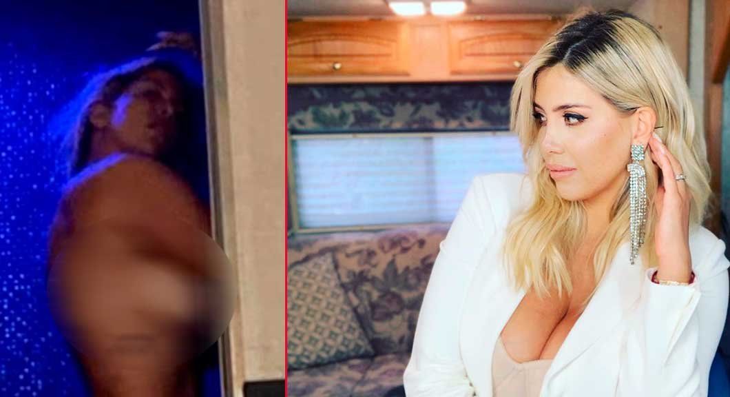 Sin tapujos: Wanda Nara se desnudó antes de comenzar en Gran Hermano