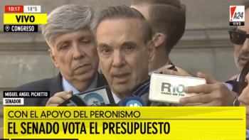 Pichetto, sobre la salida de Alperovich del bloque PJ: Son situaciones de la política y hay que tomarlo con serenidad