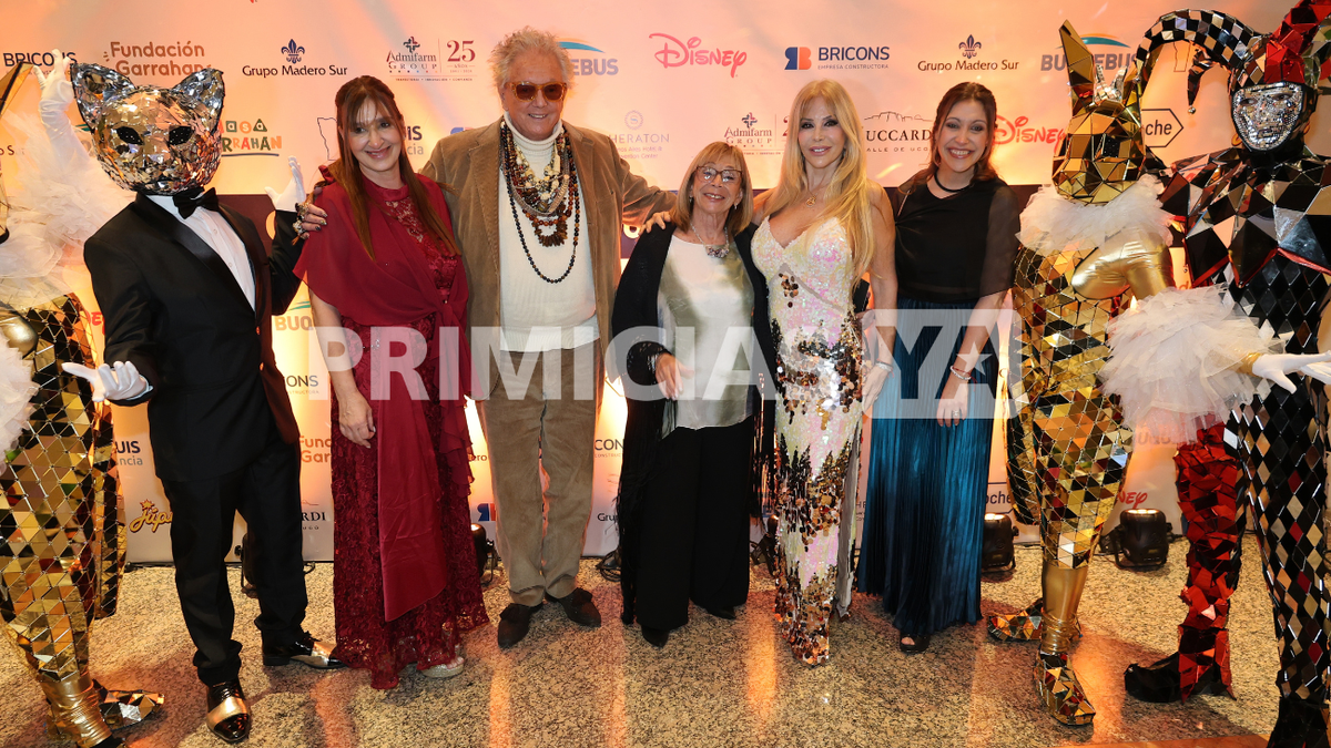 Pepe Cibrian, Graciela Alfano y más famosos pasaron por la gala del Garrahan.