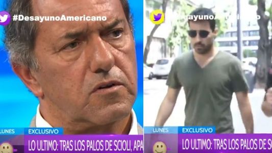 Nacho Viale evadió las preguntas sobre la polémica con Daniel Scioli