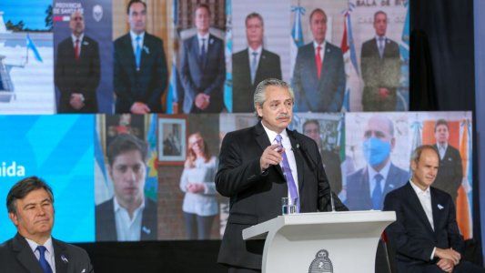 Alberto mira a Europa como espejo para la pospandemia: pide un Fondo Humanitario Global y espera aumentar 30% las exportaciones