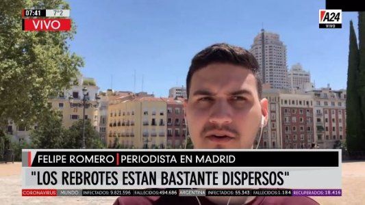 España busca evitar que haya un pico de rebrotes tras nuevos contagios
