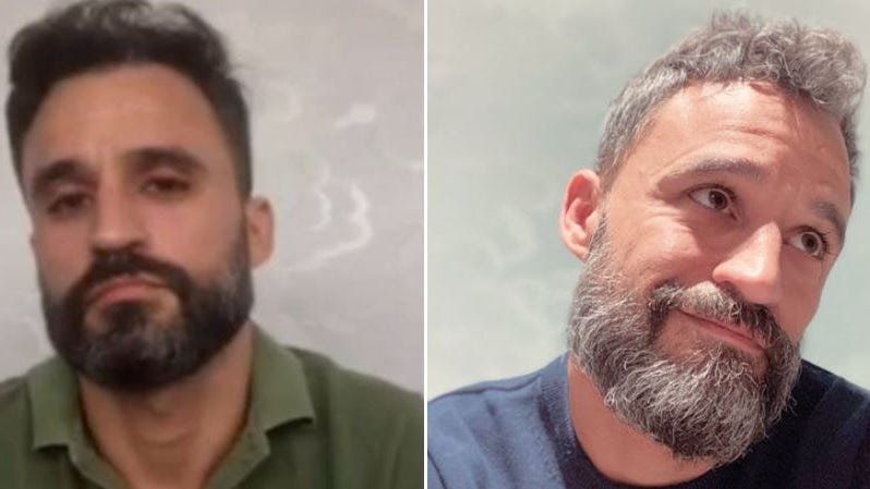 Víctor Aparicio es enfermero y mostró su cambio físico tras un año de pandemia.&nbsp;