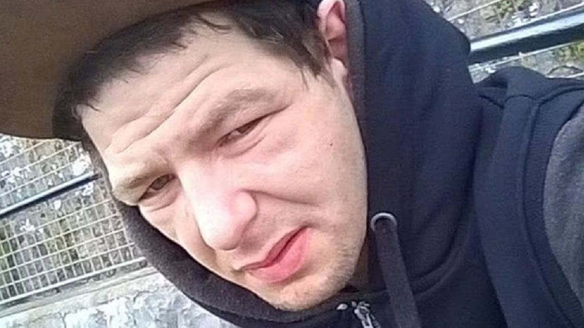 Kyle Evans, la violenta pareja de Sinead, acusado de matar a golpes a la beba Lola (Foto: gentileza News Rebeat).