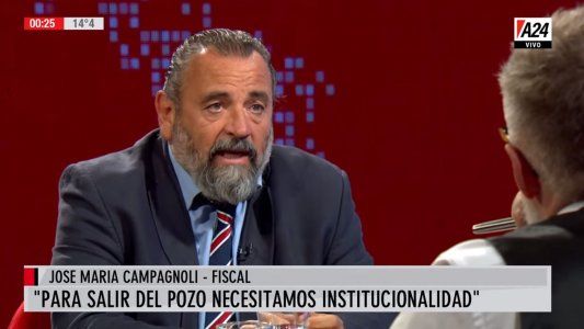 José María Campagnoli: Creo que el kirchnerismo fue el ‘roban, pero no sé si hacen