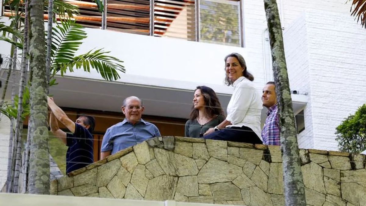Los asilados en la Embajada Argentina. (Foto: Infobae)