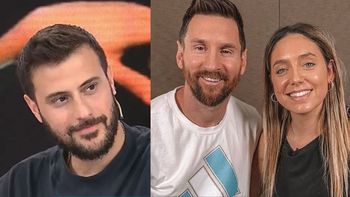 La reacción de Diego Leuco cuando le preguntaron por el vínculo de Sofía Martínez y Lionel Messi