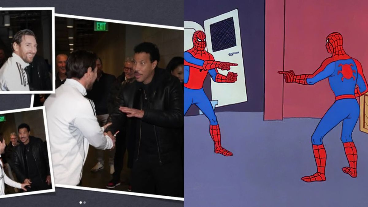 Lionel Richie compartió las imágenes y recordó con humor la anécdota que une sus historias.