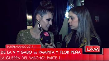 La reacción de Pampita tras la chicana de Gabo Usandivaras: ¿En serio dijo eso?