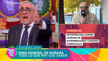 Ricardo Canaletti a los gritos e insultos contra un piquetero: Sáquenlo del aire