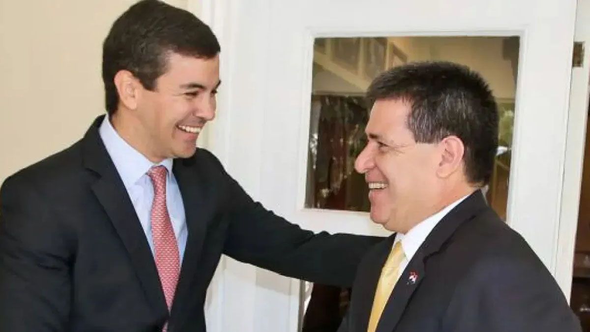 Santiago Pe&ntilde;a, considerado como un "delf&iacute;n" de Horacio Cartes (Foto: gentileza ABC color).