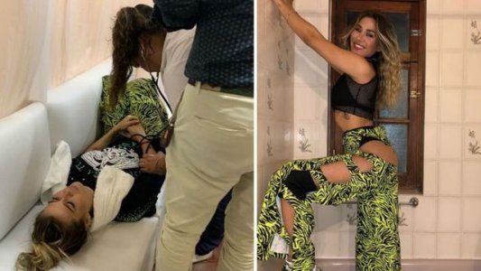 Jimena Barón y un susto en su presentación en Entre Ríos: Tuvo que ser asistida