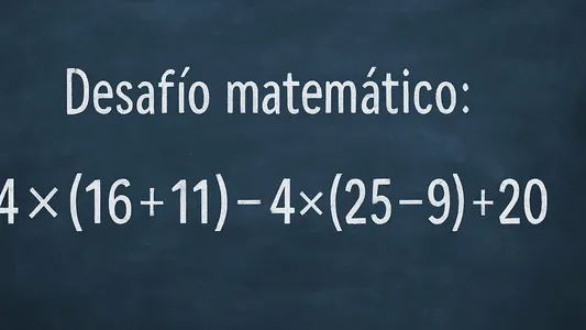 Desafío matemático: una mente brillante lo resuelve en menos de 10 segundos