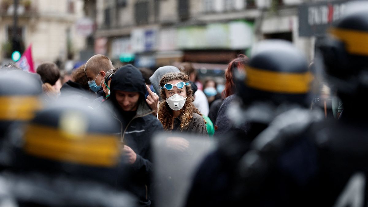 Los manifestantes