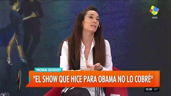 Mora Godoy: El show que hice para Obama no lo cobré