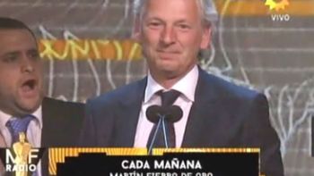Cada mañana, programa que conduce Longobardi, se quedó con el oro