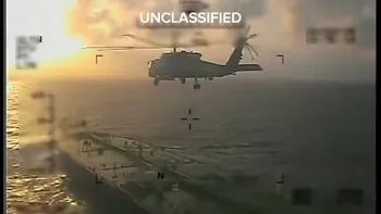 Así fue el momento en que EEUU incautó el segundo buque petrolero cerca de la costa de Venezuela