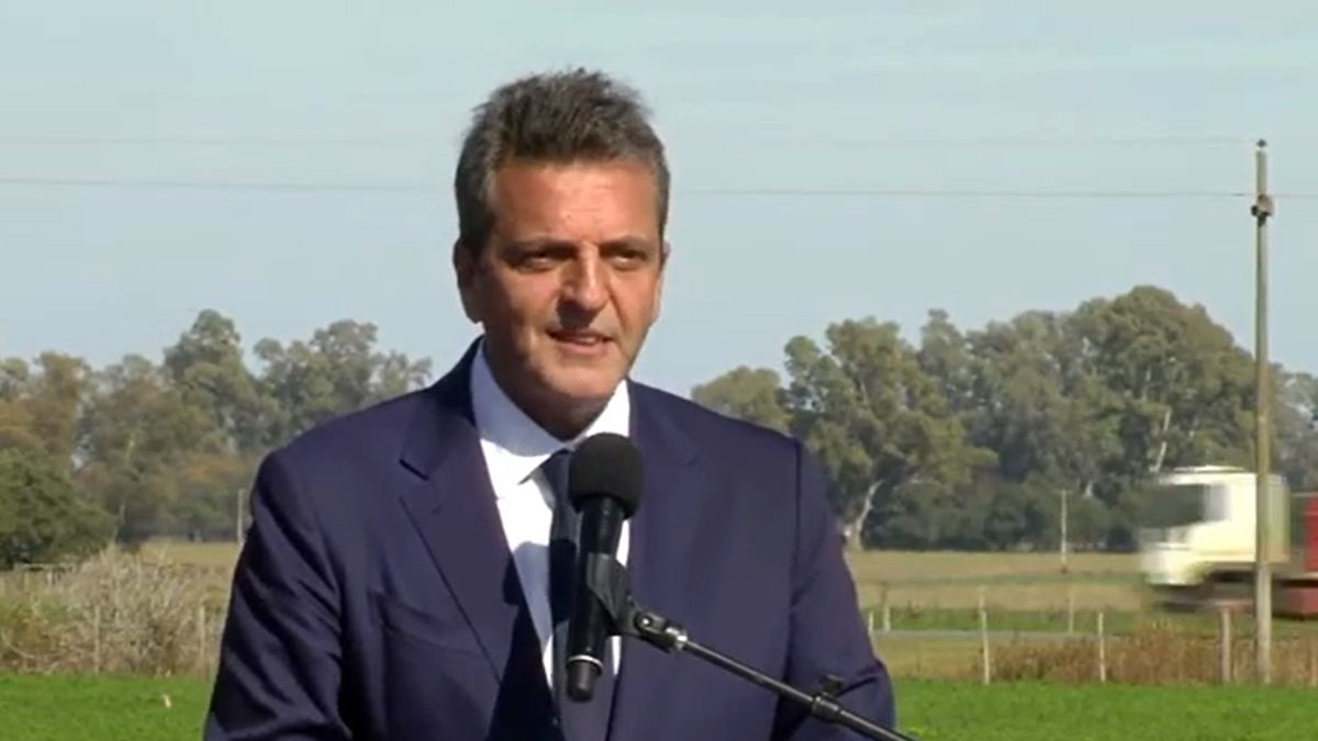 Sergio Massa y el secretario de Agricultura