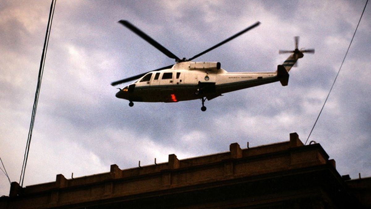 A 20 años de la crisis del 2001: cómo fue la renuncia de Fernando De la Rúa. (Foto: Télam)