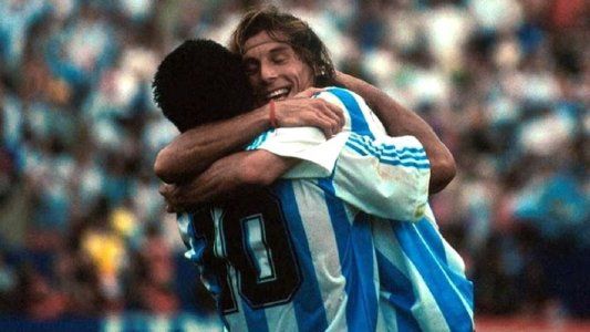 Claudio Caniggia recordó a Diego Maradona con una emotiva foto