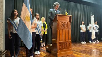 Javier Milei cargó contra el aborto y los pañuelos verdes y lanzó una dura sentencia