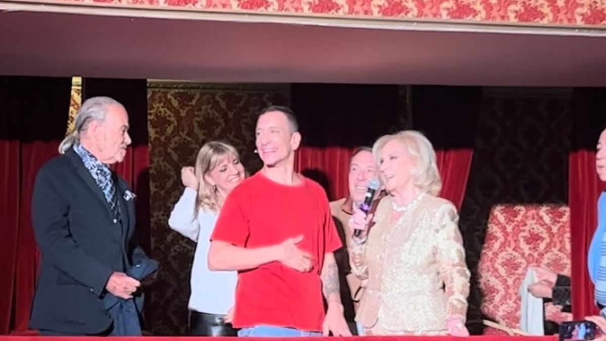 Mirtha Legrand fue al teatro a ver la obra de Nico Vázquez: Estoy emocionadísima