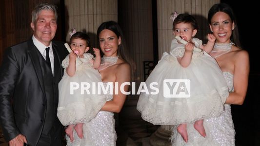Las fotos de la superfiesta de bautismo de Sarah, la hija de Barby Franco y Fernando Burlando