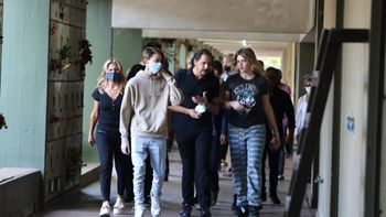 Eduardo Fort, presente en el entierro de Gustavo Martínez